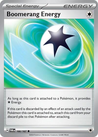 Boomerang Energy - 166/167 (Uncommon) [TWM-166-U]