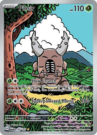 Pinsir - 168/167 (Illustration Rare) [TWM-168-IR]