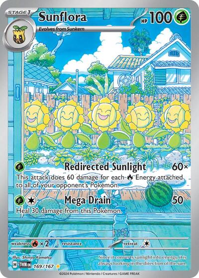 Sunflora - 169/167 (Illustration Rare) [TWM-169-IR]