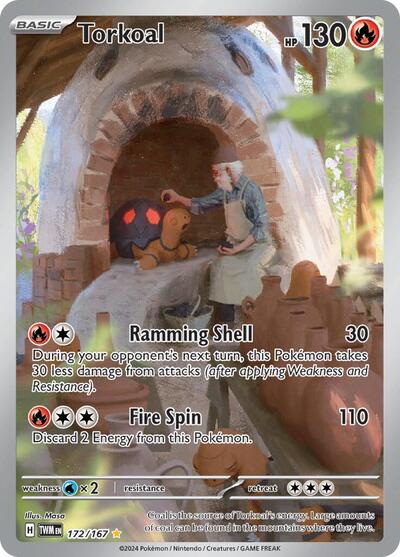 Torkoal - 172/167 (Illustration Rare) [TWM-172-IR]