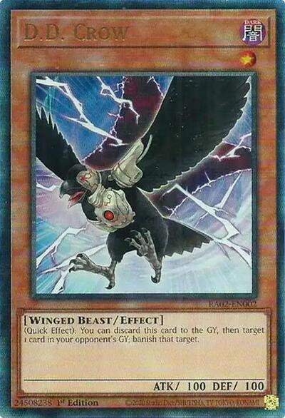 D.D. Crow (Prismatic Ultimate Rare) [RA02-EN002-PUR]