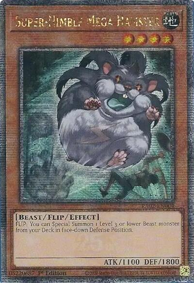 Super-Nimble Mega Hamster (Quarter Century Secret Rare) [RA02-EN004-QCSR]