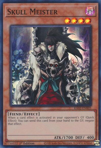 Skull Meister (Super Rare) [RA02-EN005-SuR]