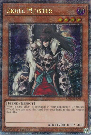 Skull Meister (Quarter Century Secret Rare) [RA02-EN005-QCSR]