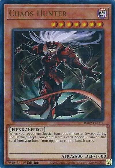 Chaos Hunter (Ultra Rare) [RA02-EN007-UR]