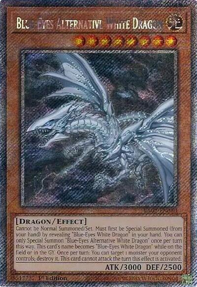 Blue-Eyes Alternative White Dragon (Platinum Secret Rare) [RA02-EN010-PlSR]