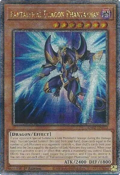 Fantastical Dragon Phantazmay (Quarter Century Secret Rare) (Alternate Art) [RA02-EN013-QCSR]