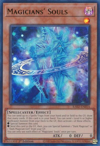 Magicians' Souls (Super Rare) [RA02-EN014-SuR]