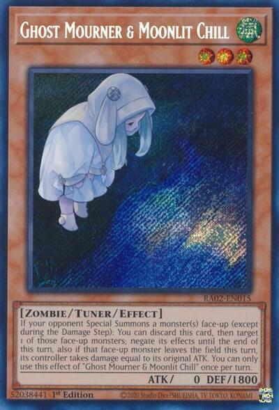 Ghost Mourner & Moonlit Chill (Secret Rare) (Alternate Art) [RA02-EN015-SeR]