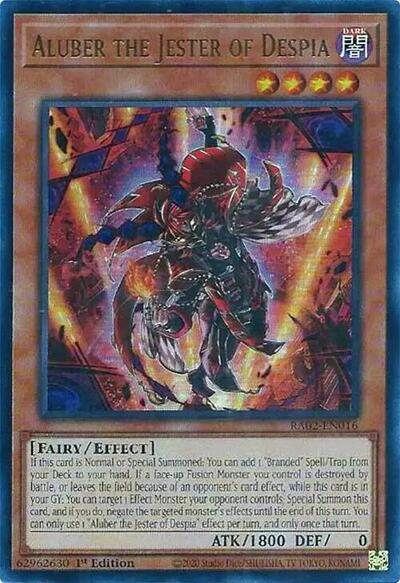 Aluber the Jester of Despia (Ultra Rare) [RA02-EN016-UR]
