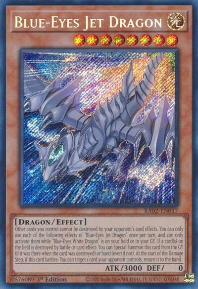 Blue-Eyes Jet Dragon (Secret Rare) [RA02-EN017-SeR]