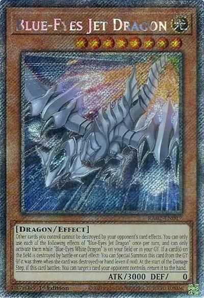 Blue-Eyes Jet Dragon (Platinum Secret Rare) [RA02-EN017-PlSR]