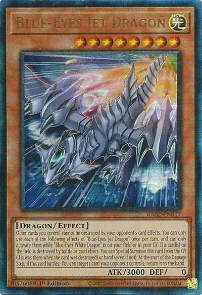 Blue-Eyes Jet Dragon (Prismatic Ultimate Rare) [RA02-EN017-PUR]