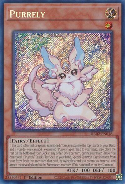 Purrely (Secret Rare) [RA02-EN018-SeR]