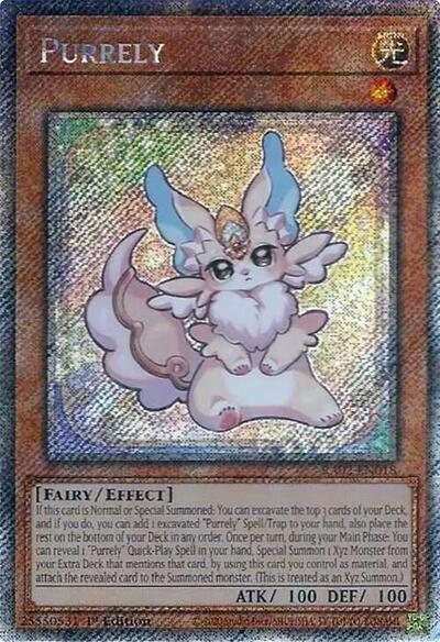 Purrely (Platinum Secret Rare) [RA02-EN018-PlSR]