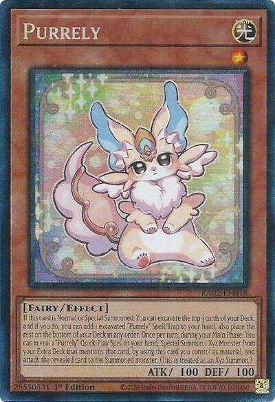 Purrely (Prismatic Collector's Rare) [RA02-EN018-PCR]