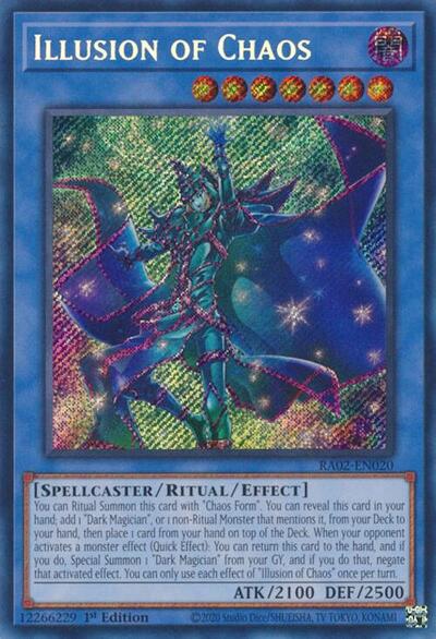 Illusion of Chaos (Secret Rare) [RA02-EN020-SeR]