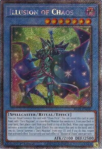 Illusion of Chaos (Platinum Secret Rare) [RA02-EN020-PlSR]