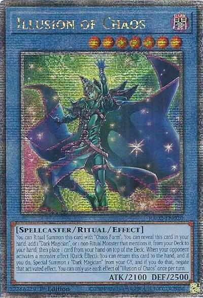 Illusion of Chaos (Quarter Century Secret Rare) [RA02-EN020-QCSR]