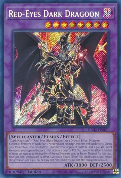 Red-Eyes Dark Dragoon (Secret Rare) [RA02-EN021-SeR]