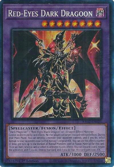 Red-Eyes Dark Dragoon (Prismatic Collector's Rare) [RA02-EN021-PCR]