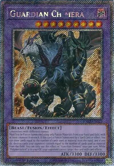 Guardian Chimera (Platinum Secret Rare) [RA02-EN023-PlSR]