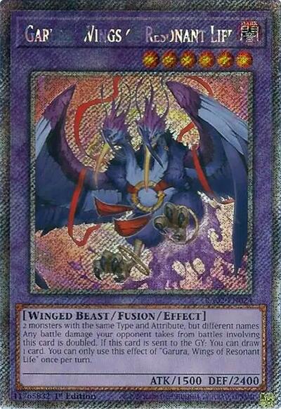 Garura, Wings of Resonant Life (Platinum Secret Rare) [RA02-EN024-PlSR]