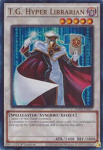 T.G. Hyper Librarian (Ultra Rare) [RA02-EN027-UR]