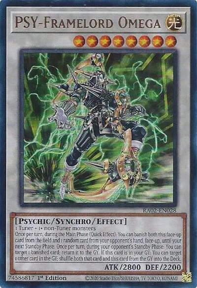 PSY-Framelord Omega (Ultra Rare) [RA02-EN028-UR]