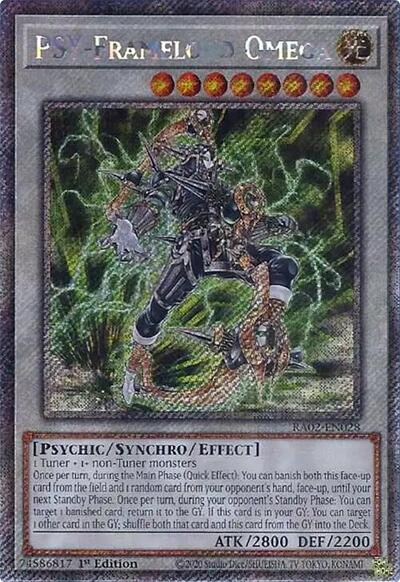 PSY-Framelord Omega (Platinum Secret Rare) [RA02-EN028-PlSR]