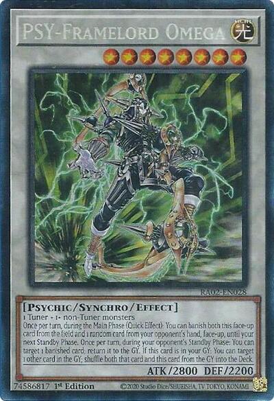 PSY-Framelord Omega (Prismatic Collector's Rare) [RA02-EN028-PCR]