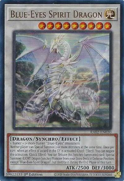 Blue-Eyes Spirit Dragon (Ultra Rare) [RA02-EN030-UR]