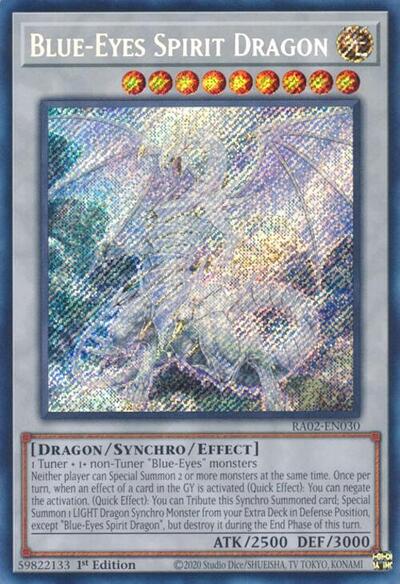 Blue-Eyes Spirit Dragon (Secret Rare) [RA02-EN030-SeR]