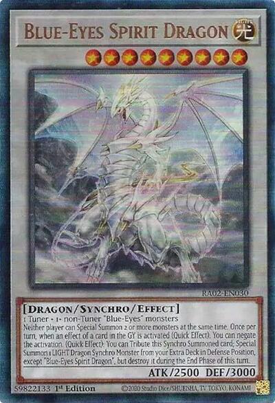 Blue-Eyes Spirit Dragon (Prismatic Ultimate Rare) [RA02-EN030-PUR]