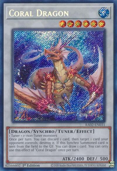 Coral Dragon (Secret Rare) [RA02-EN031-SeR]