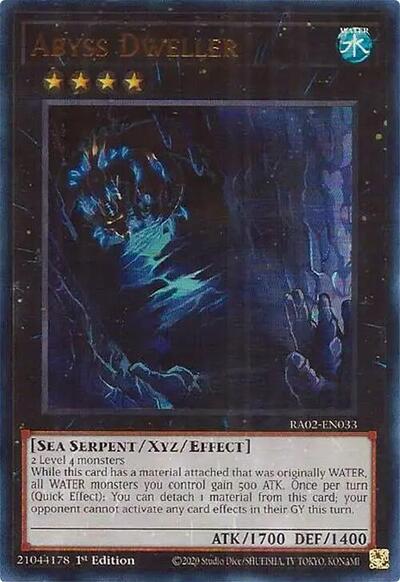Abyss Dweller (Ultra Rare) [RA02-EN033-UR]