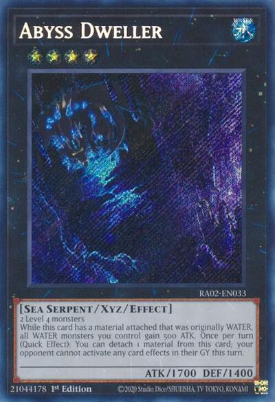 Abyss Dweller (Secret Rare) [RA02-EN033-SeR]