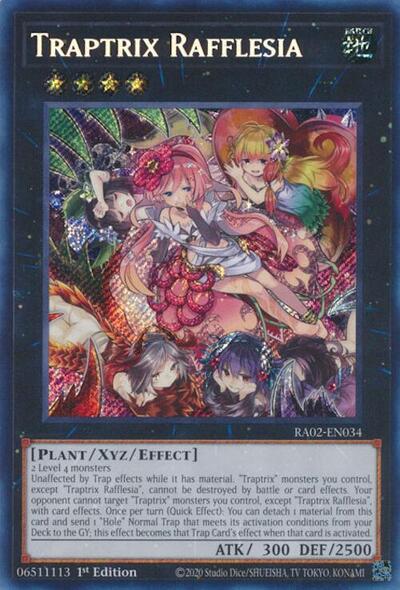Traptrix Rafflesia (Secret Rare) [RA02-EN034-SeR]
