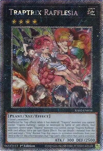 Traptrix Rafflesia (Platinum Secret Rare) [RA02-EN034-PlSR]