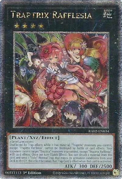Traptrix Rafflesia (Quarter Century Secret Rare) [RA02-EN034-QCSR]