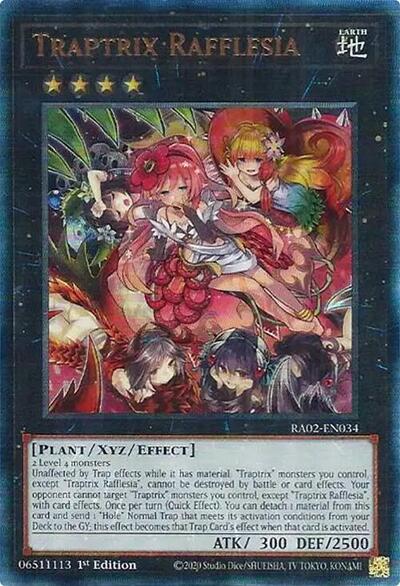 Traptrix Rafflesia (Prismatic Ultimate Rare) [RA02-EN034-PUR]