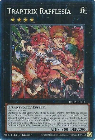 Traptrix Rafflesia (Prismatic Collector's Rare) [RA02-EN034-PCR]