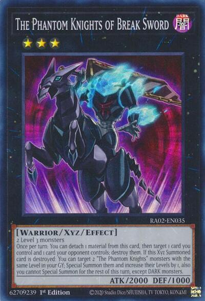 The Phantom Knights of Break Sword (Super Rare) [RA02-EN035-SuR]