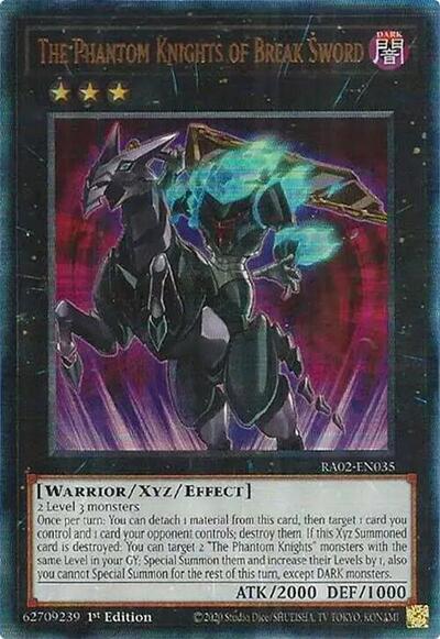 The Phantom Knights of Break Sword (Prismatic Ultimate Rare) [RA02-EN035-PUR]