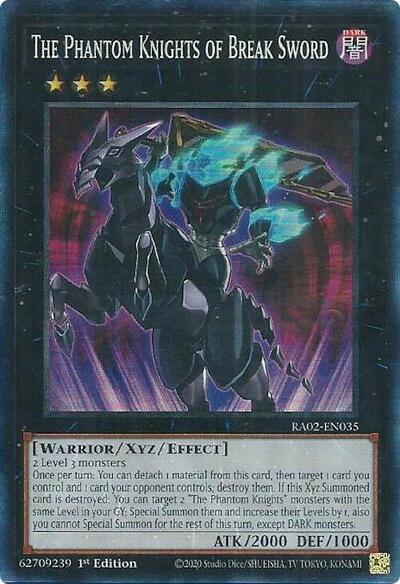 The Phantom Knights of Break Sword (Prismatic Collector's Rare) [RA02-EN035-PCR]