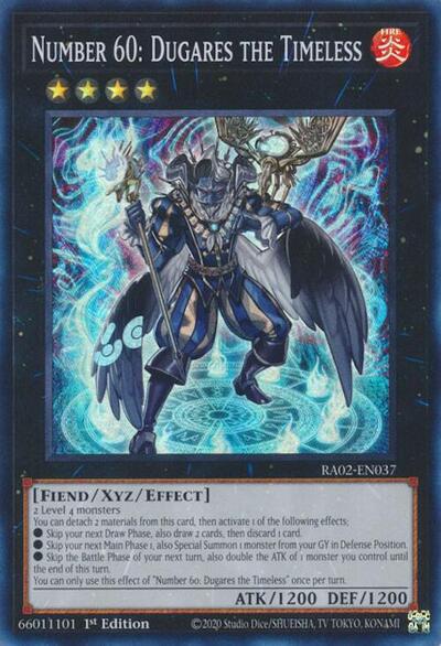 Number 60: Dugares the Timeless (Super Rare) [RA02-EN037-SuR]