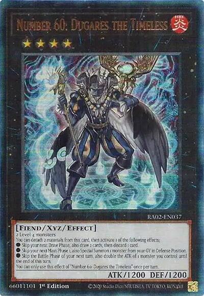 Number 60: Dugares the Timeless (Prismatic Ultimate Rare) [RA02-EN037-PUR]