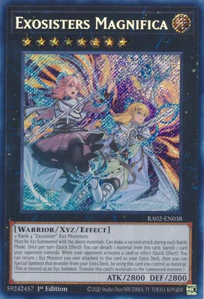 Exosisters Magnifica (Secret Rare) [RA02-EN038-SeR]