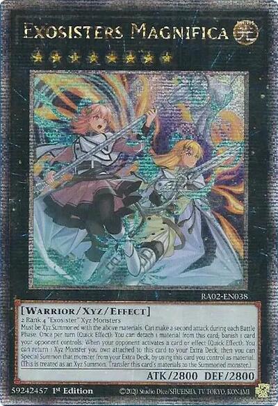 Exosisters Magnifica (Quarter Century Secret Rare) [RA02-EN038-QCSR]