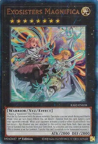 Exosisters Magnifica (Prismatic Ultimate Rare) [RA02-EN038-PUR]